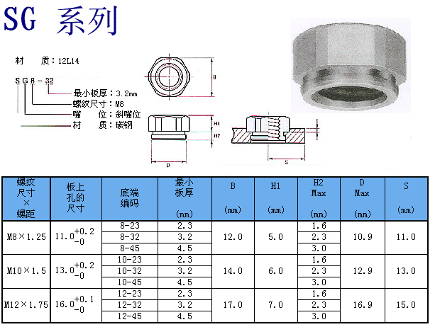 鉚螺母